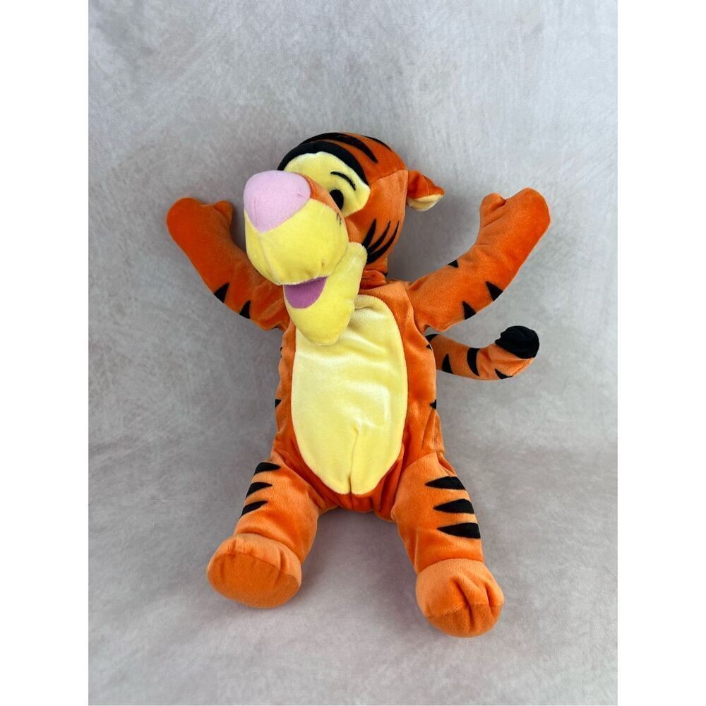 Vintage Y2K Disney Winnie the Pooh Tigger 15" Plush  Stuffed Animal Soft N Silly